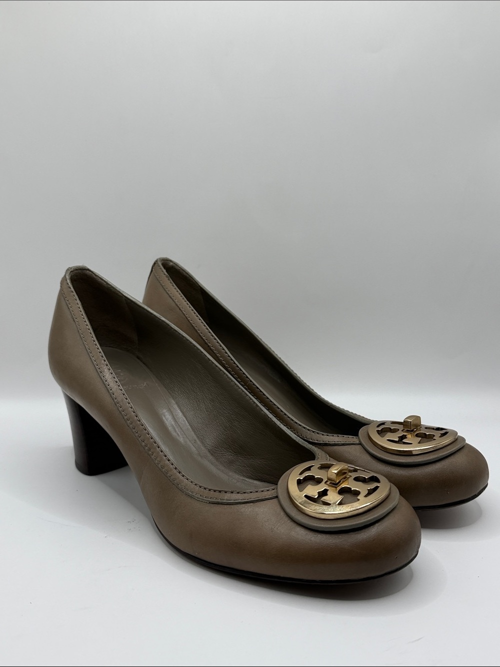 TORY BURCH SELMA MID HEEL PUMPS